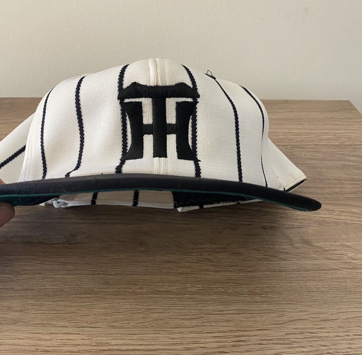 MLB Vintage Hanshen Tigers Japanese Baseball Strapback Hat Cap Size ONE SIZE - 6 Thumbnail