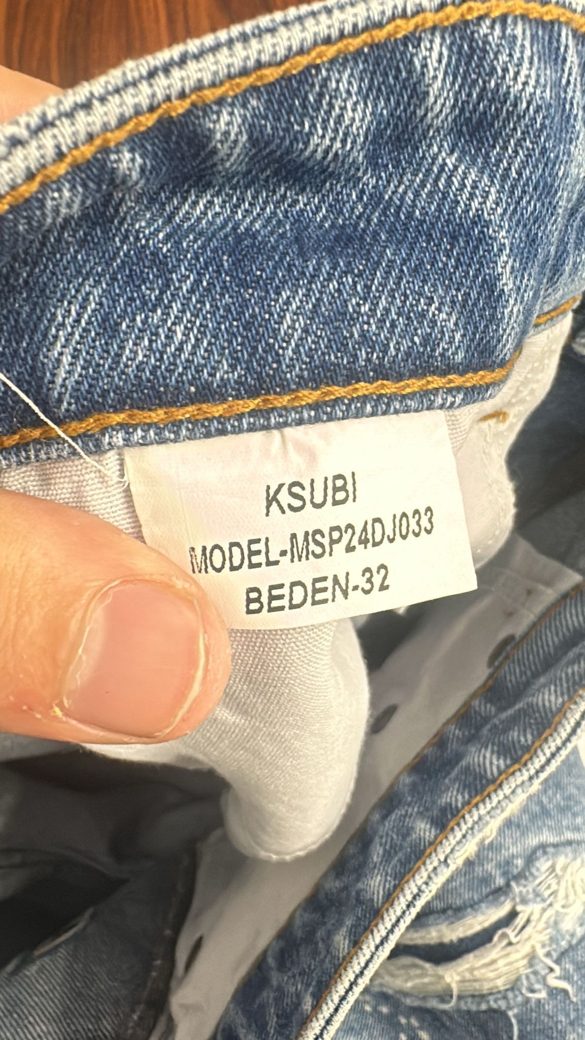 Ksubi Ksubi Sample Jean Size 32 Size US 32 / EU 48 - 8 Thumbnail
