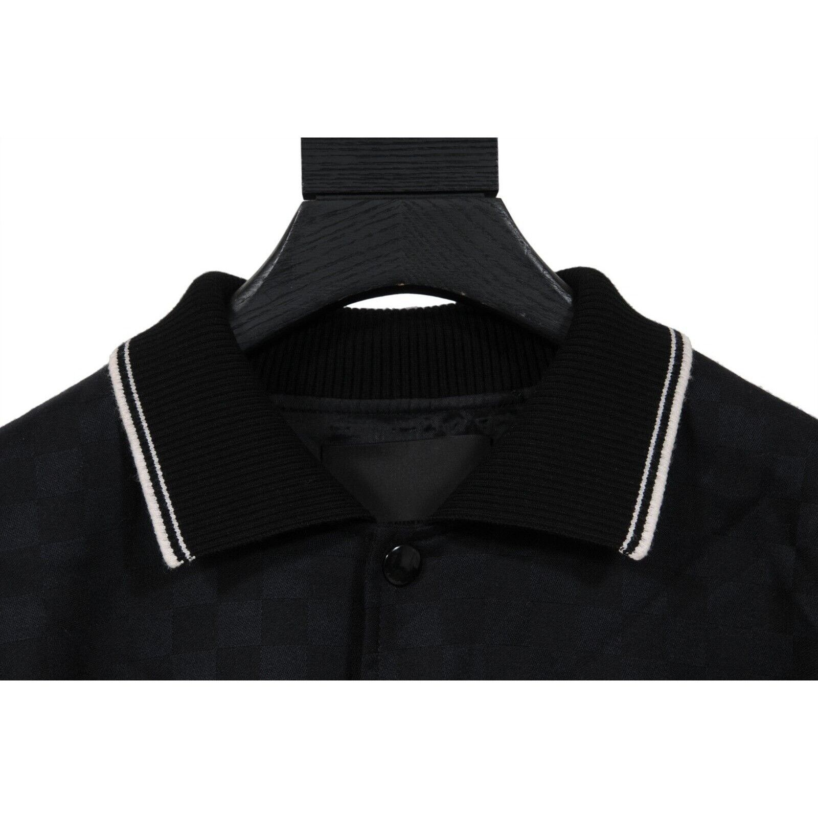 Alexander Wang Checkered Collared Coach Jacket - 02443 Size US S / EU 44-46 / 1 - 4 Thumbnail