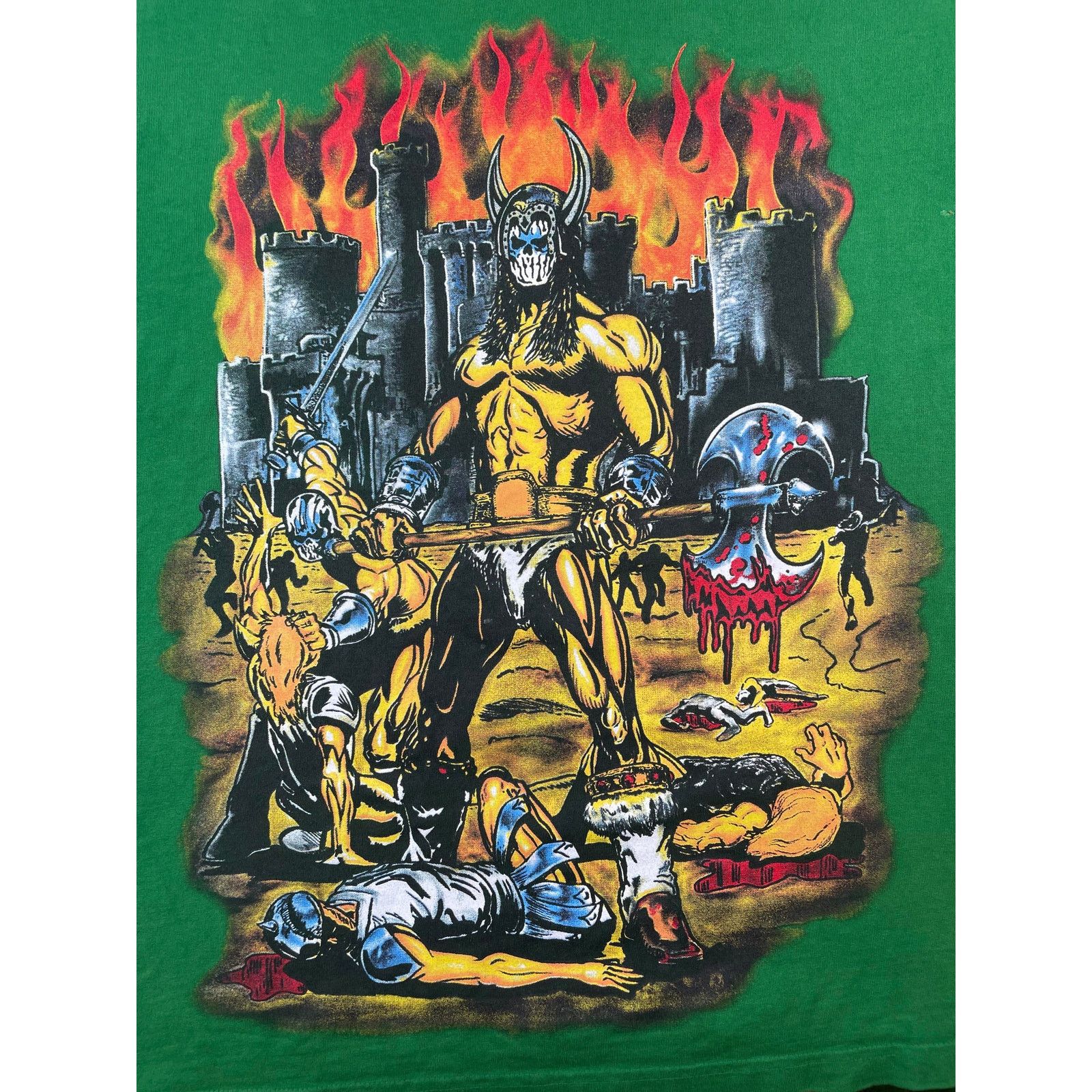 Warren Lotas Warren Lotas Castle Siege Green Tee Size US L / EU 52-54 / 3 - 2 Thumbnail