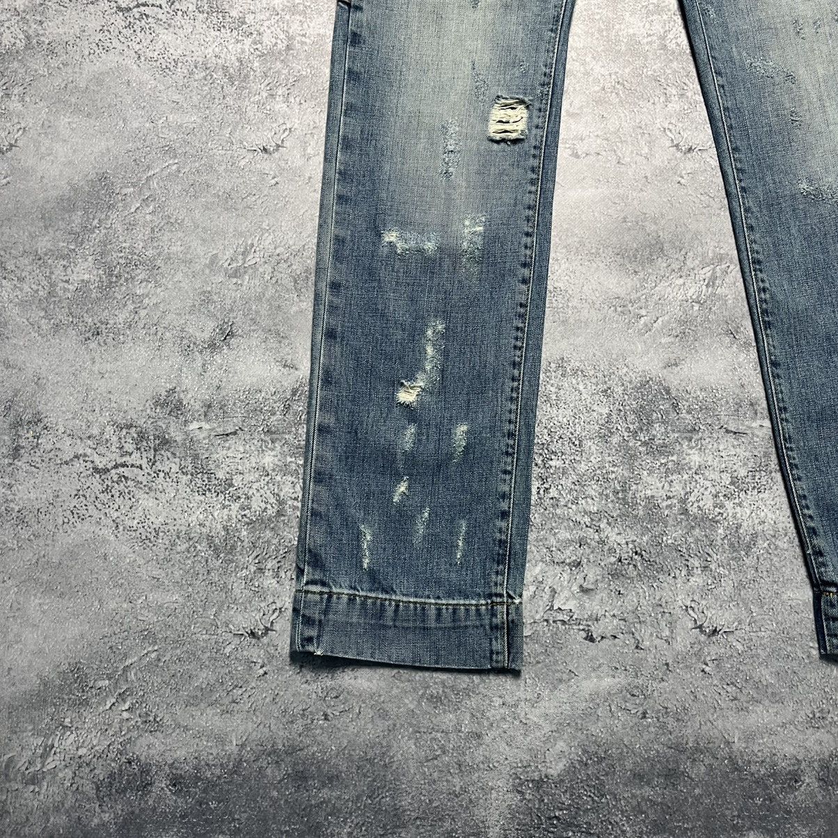 Desigual Vintage Desigual Distressed Trashed Denim Jeans Streetwear Size US 28 / EU 44 - 4 Thumbnail