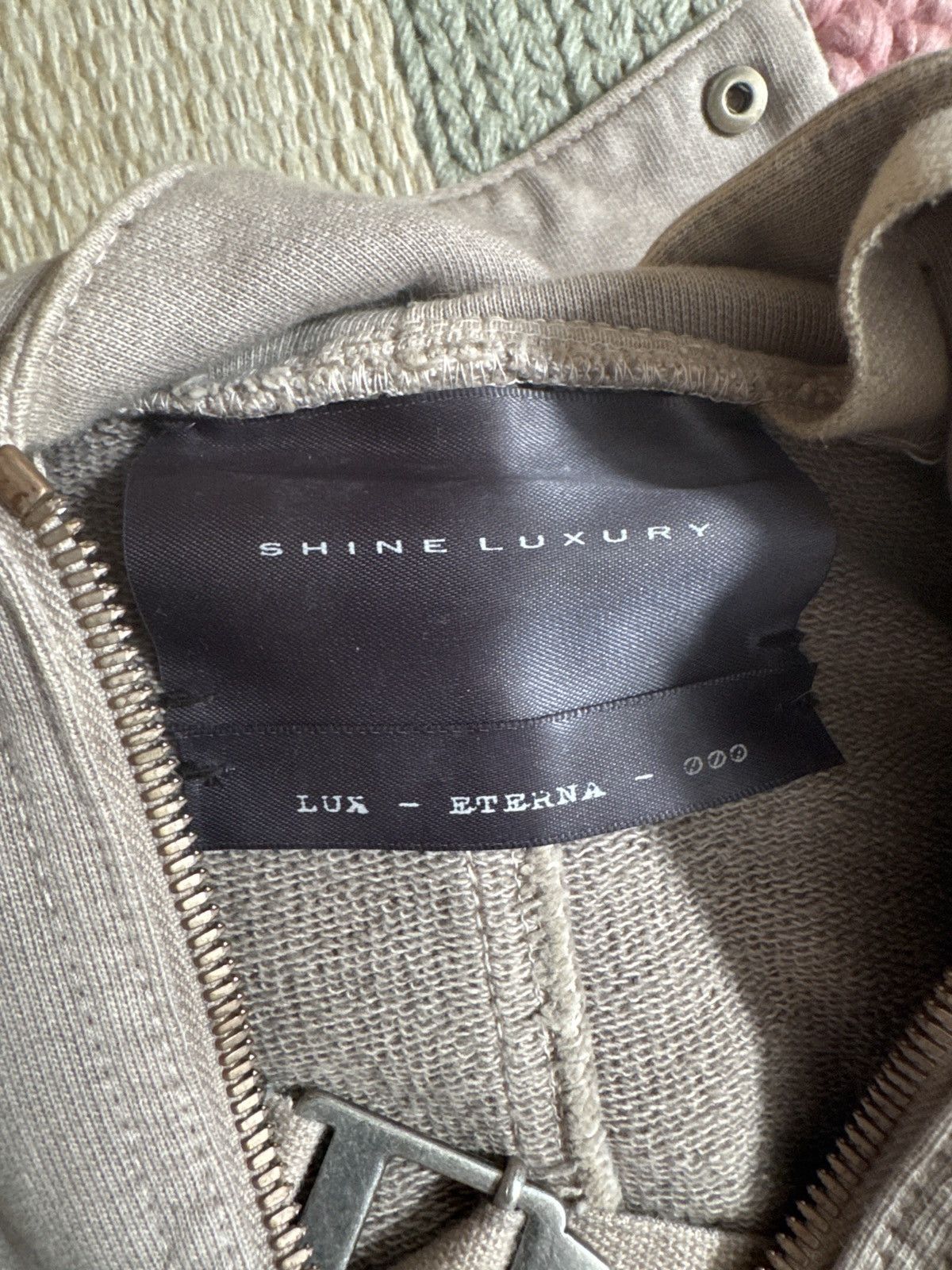 SHINE LUXURY Shine Luxury “SANGUINE” Layered Navigator Zipper Hoodie Size US S / EU 44-46 / 1 - 24 Thumbnail
