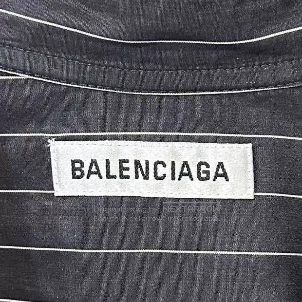 Balenciaga Balenciaga Back Logo Striped Shirt Size XS / US 0-2 / IT 36-38 - 4 Thumbnail