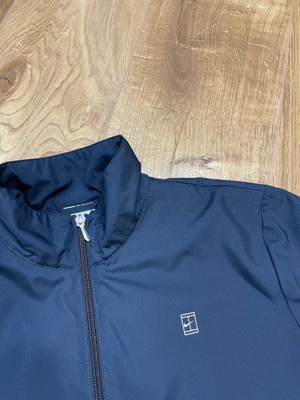 Nike Vintage Nike Court 90’s Y2K Style Drill Nylon Jacket Bomber Size US S / EU 44-46 / 1 - 7 Thumbnail