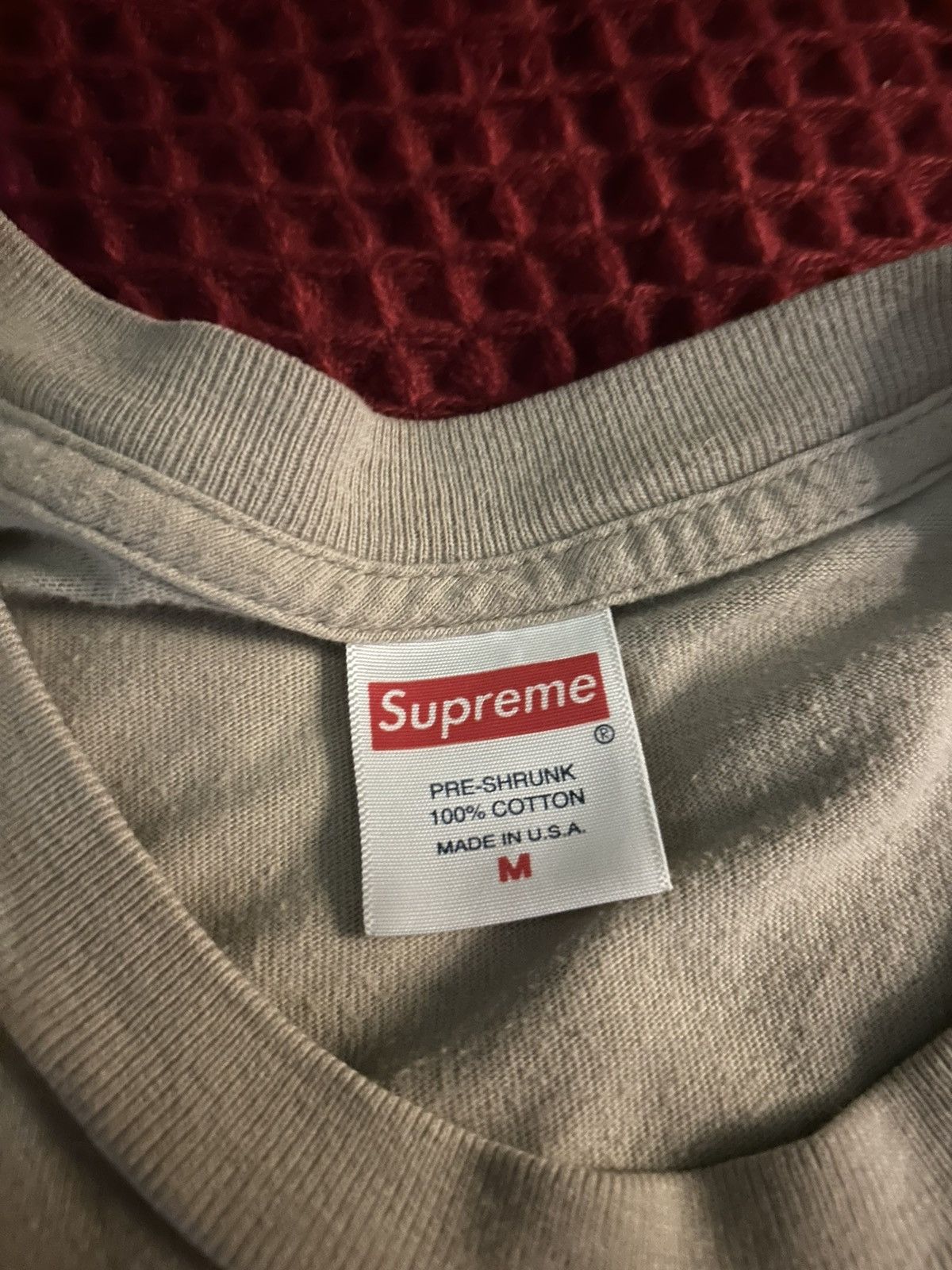 2018 Supreme Luden's Cherry Tee Beige/Tan
