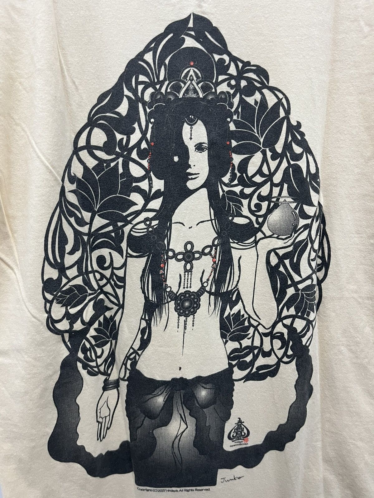 Japanese Brand Japanese Culture Junko Hrdaya Short Sleeve Tees Size US L / EU 52-54 / 3 - 7 Thumbnail