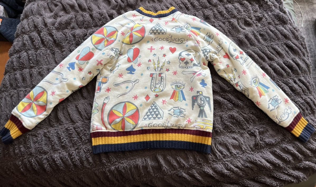 The Elder Statesman The Elder Statesman Reversible Cashmere Bomber Rare Size US L / EU 52-54 / 3 - 6 Thumbnail