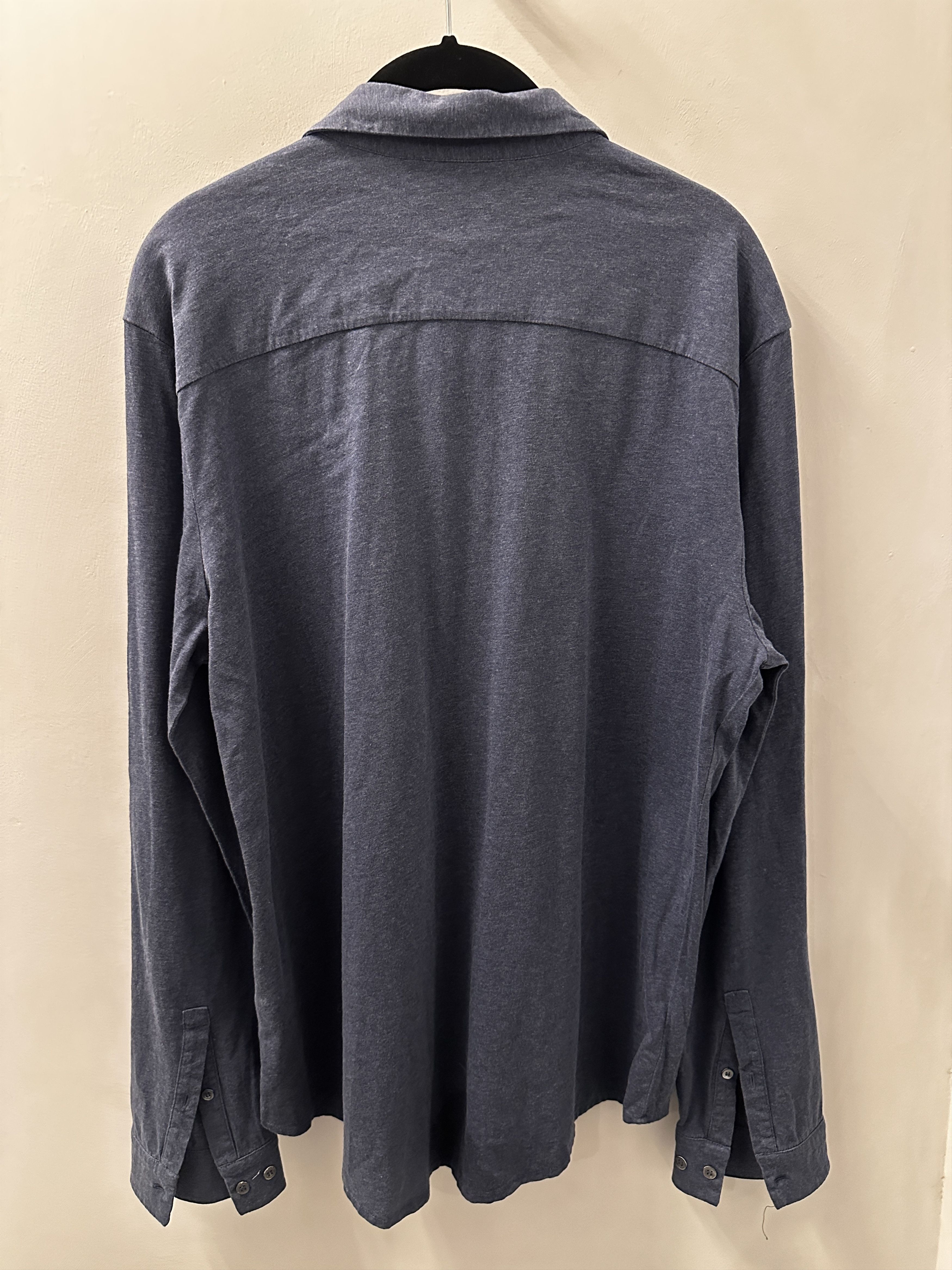 Cos Modern Dark Navy Button-up Shirt Size US M / EU 48-50 / 2 - 2 Thumbnail