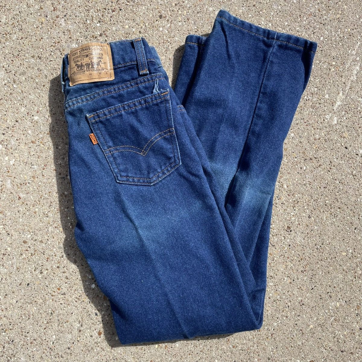 Levi's × Levi's Vintage Clothing × Vintage Vintage Levi's Orange Tab Denim Jeans Kids 12 Regular Size 25" / US 0 / IT 36 - 1 Thumbnail