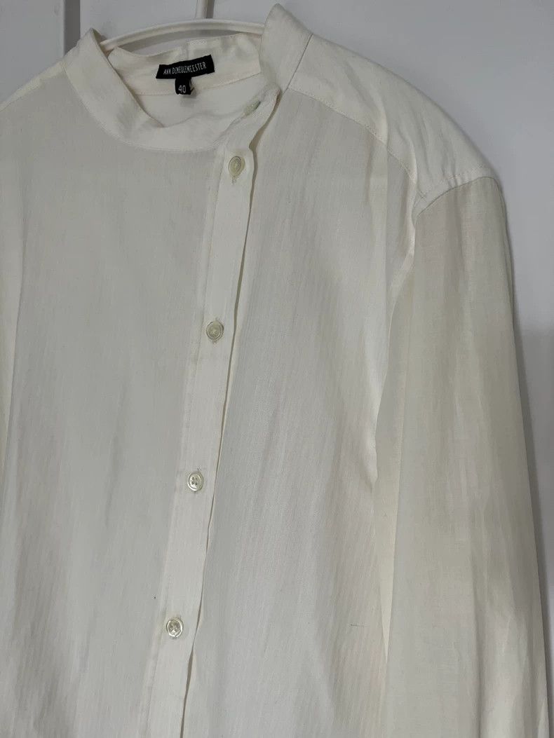 Ann Demeulemeester White Button-Up Shirt-dmc