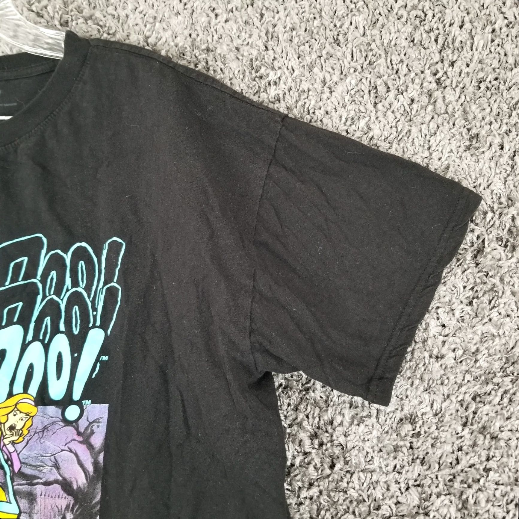 Vintage Scooby Doo Shirt Adult XL Short Sleeve Graphic Black T-Shirt Men's Womens Unisex Size US XL / EU 56 / 4 - 3 Thumbnail