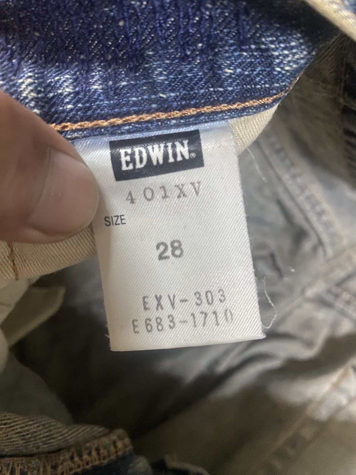 Edwin EDWIN EXCLUSIVE VINTAGE XV JEANS bootcut wide leg rework Size US 33 - 17 Thumbnail