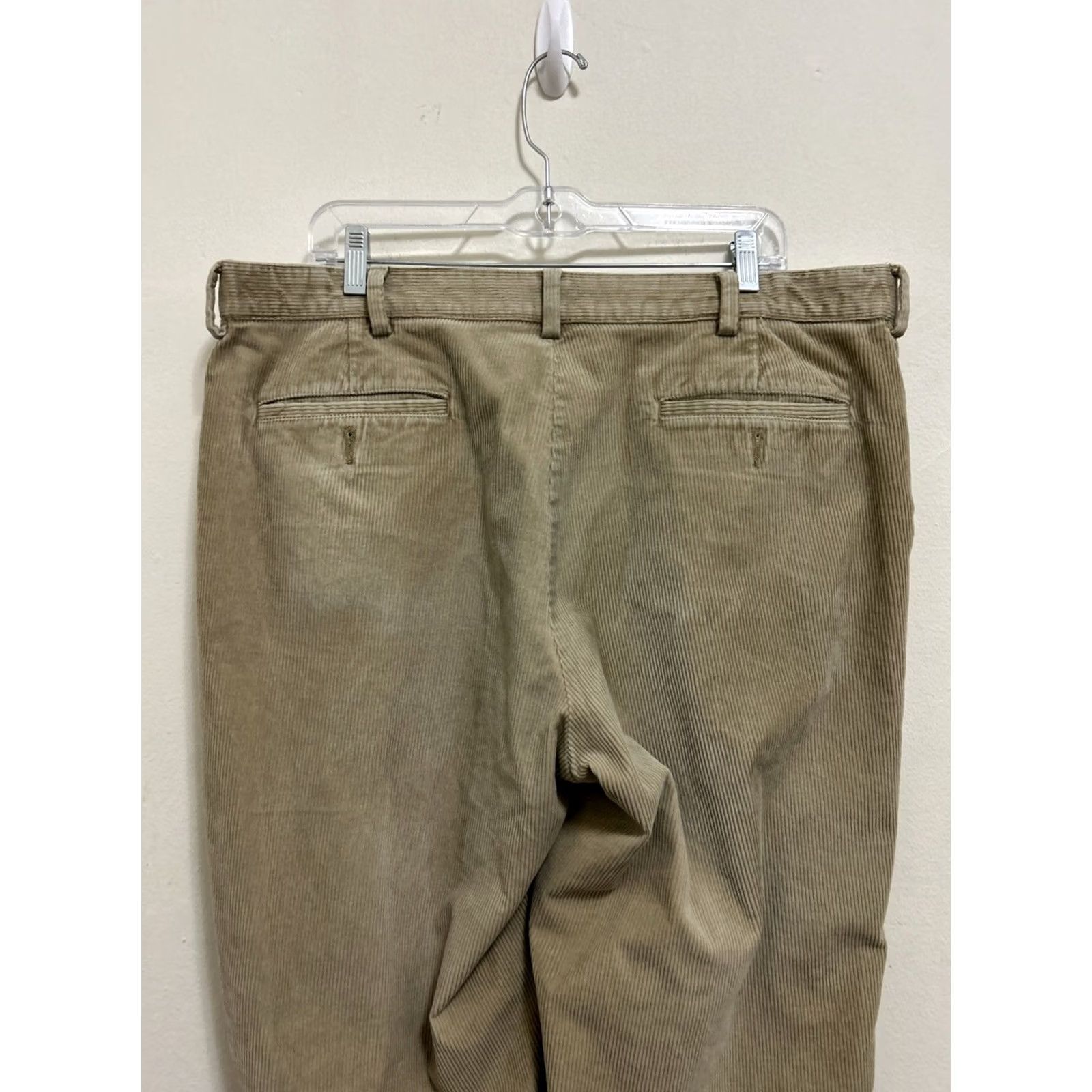 Vintage VINTAGE L.L. Bean Corduroy Pants Mens 38x29 Tan Comfort Waist Chino Straight 29 In Brown Mens Size US 38 / EU 54 - 5 Thumbnail