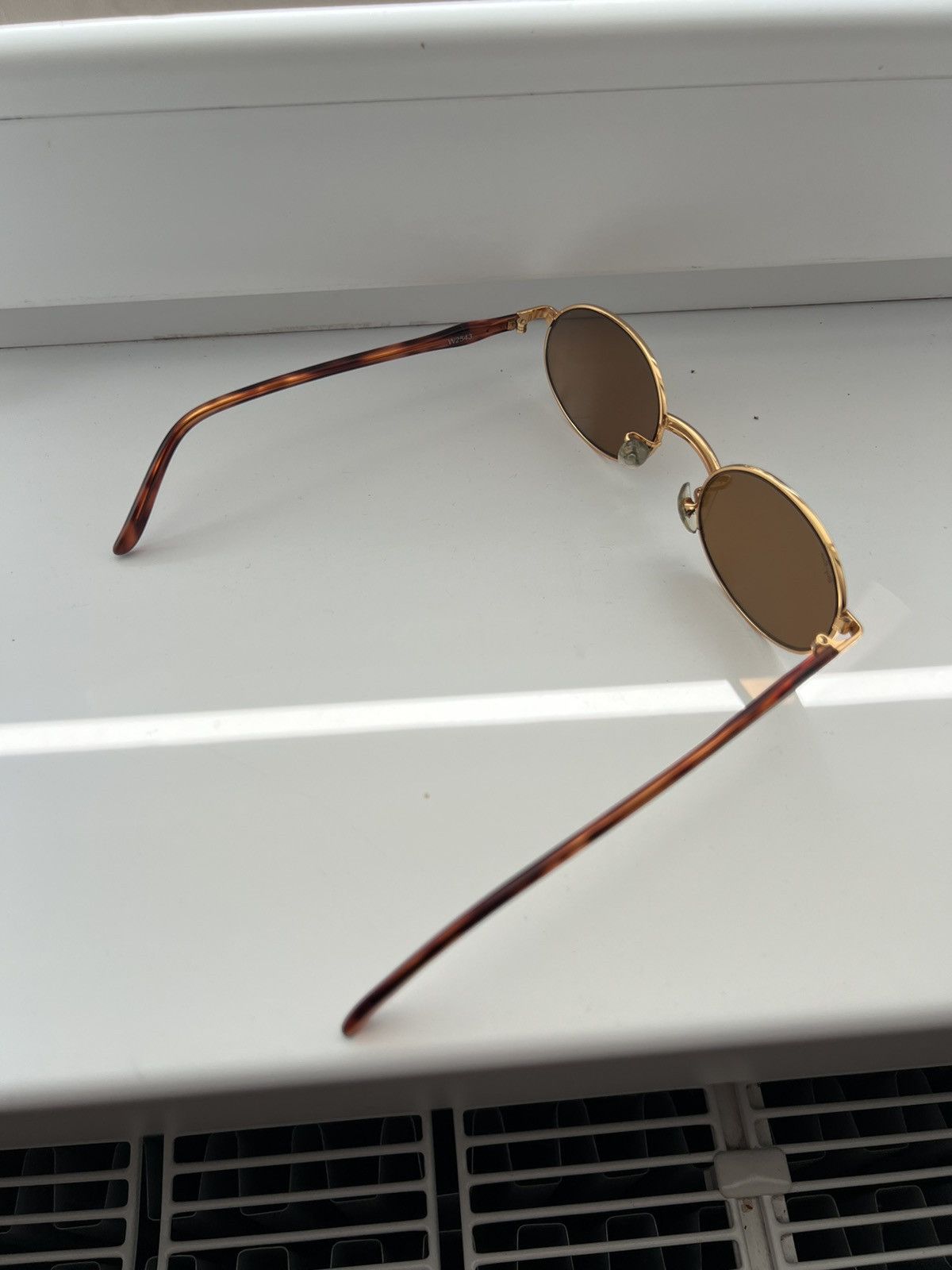 RayBan Ray-Ban Brown Sunglasses W2543 Logo Tortoise Shell Frame. Size ONE SIZE - 6 Thumbnail