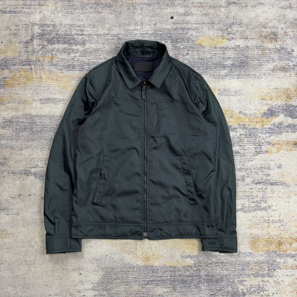 Prada Prada nylon work jacket dark green Size US M / EU 48-50 / 2 - 1 Thumbnail