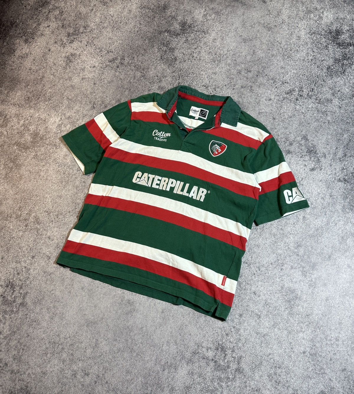Cotton Traders × Vintage Cotton Traders Leicester Tigers Rugby Jersey Sportswear L Size US XXL / EU 58 / 5 - 1 Thumbnail