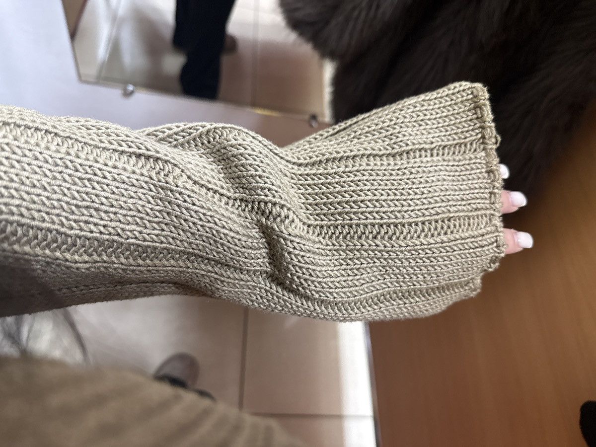 Gucci Archival Gucci Tom Ford 90s Ribbed Knit Heavy Cotton Sweater Size US L / EU 52-54 / 3 - 3 Thumbnail
