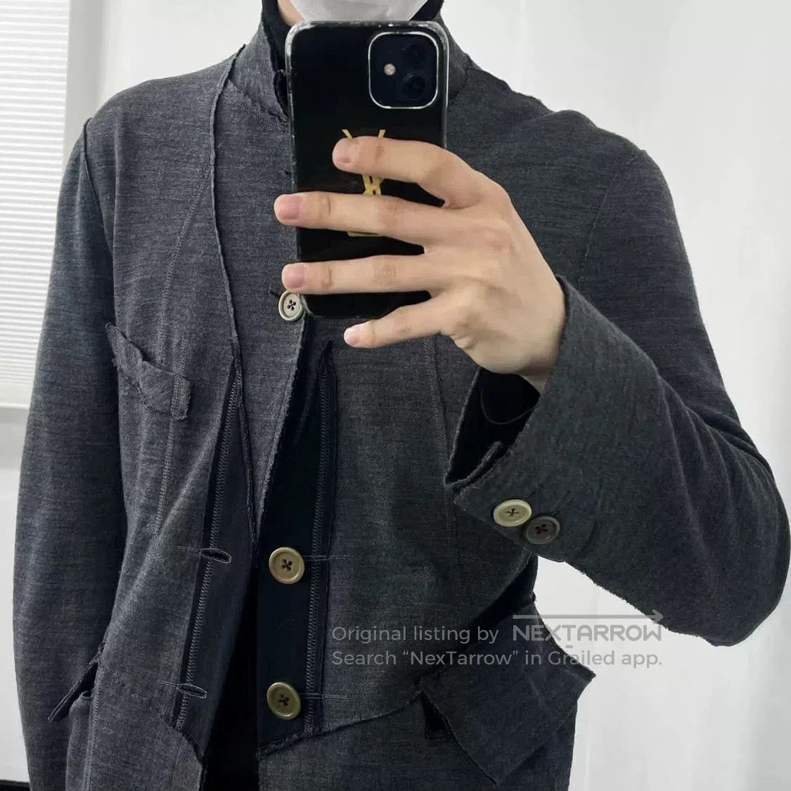 Takahiromiyashita The Soloist. Takahiromiyashita TheSoloist Knitted Jacket. Size US M / EU 48-50 / 2 - 7 Thumbnail