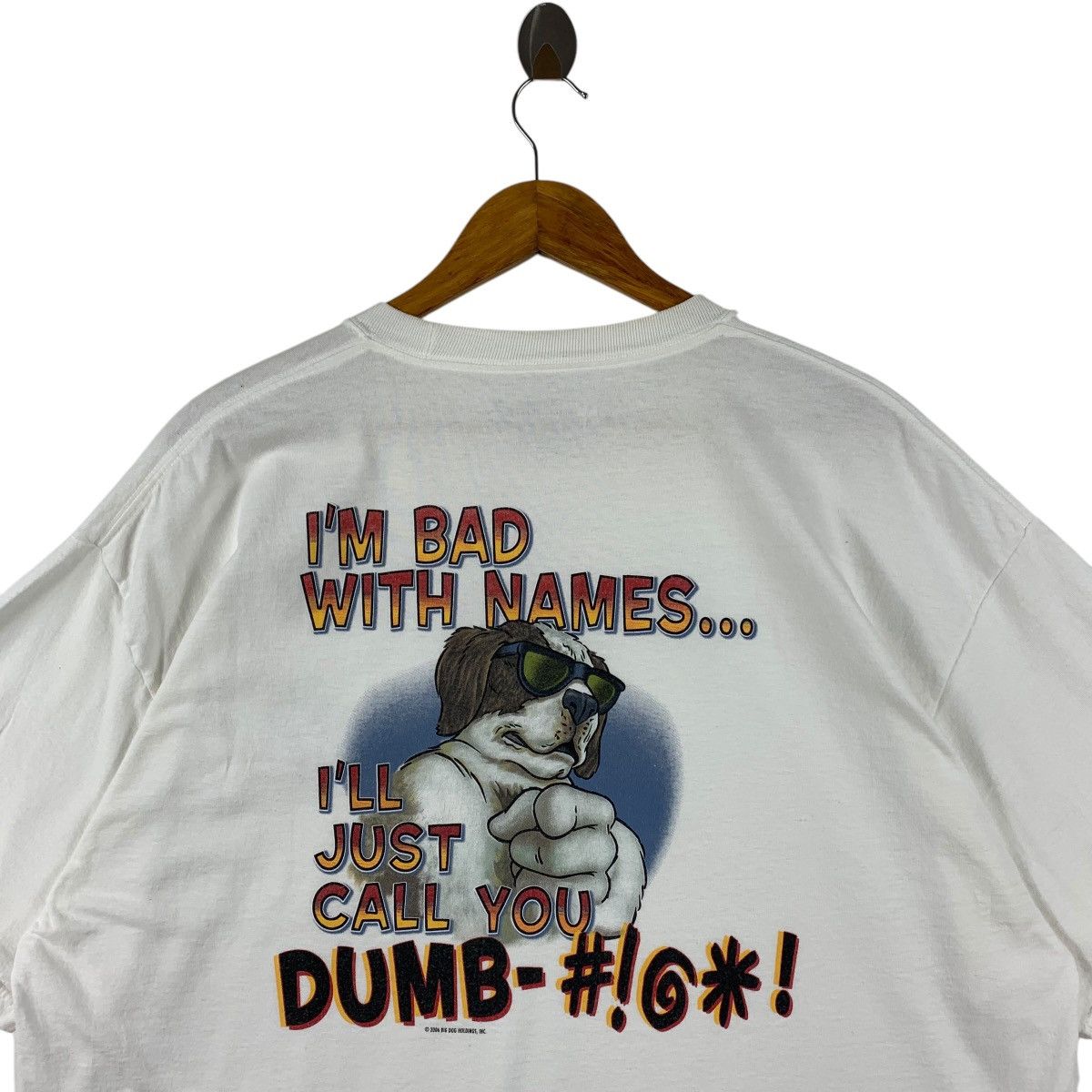 Big Dogs × Vintage Vintage BIG DOGS back hit printed tee Size US XL / EU 56 / 4 - 11 Thumbnail