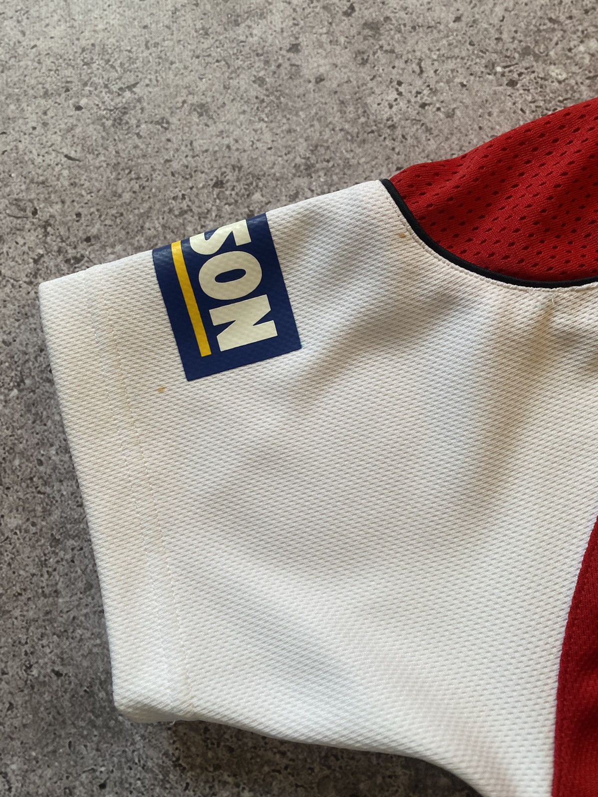 Vintage GLOUCESTER RUGBY RUGBYTECH JEWSON JERSEY MITSUBISHI Size US S / EU 44-46 / 1 - 10 Thumbnail