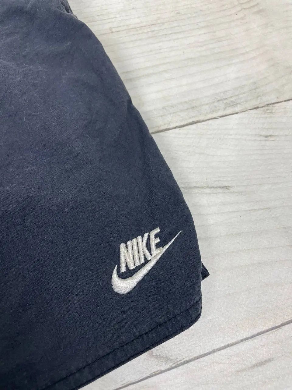 Nike Vintage Nike Big Swoosh Nylon Shorts 90s Drill Size US 34 / EU 50 - 6 Thumbnail
