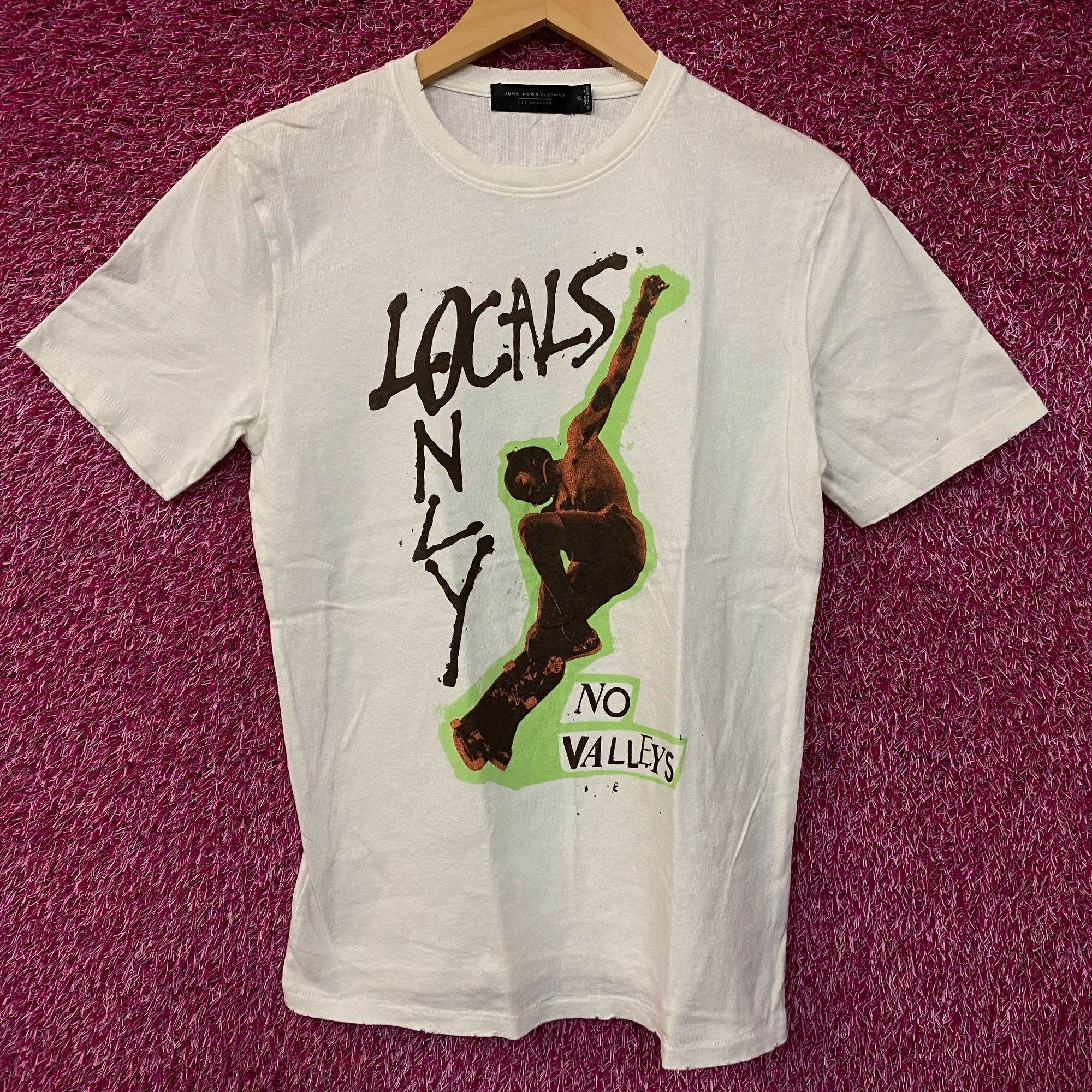 Junk Food Junk Food Clothing Locals Only No Valley Vintage Style Graph Size US XS / EU 42 / 0 - 1 Thumbnail