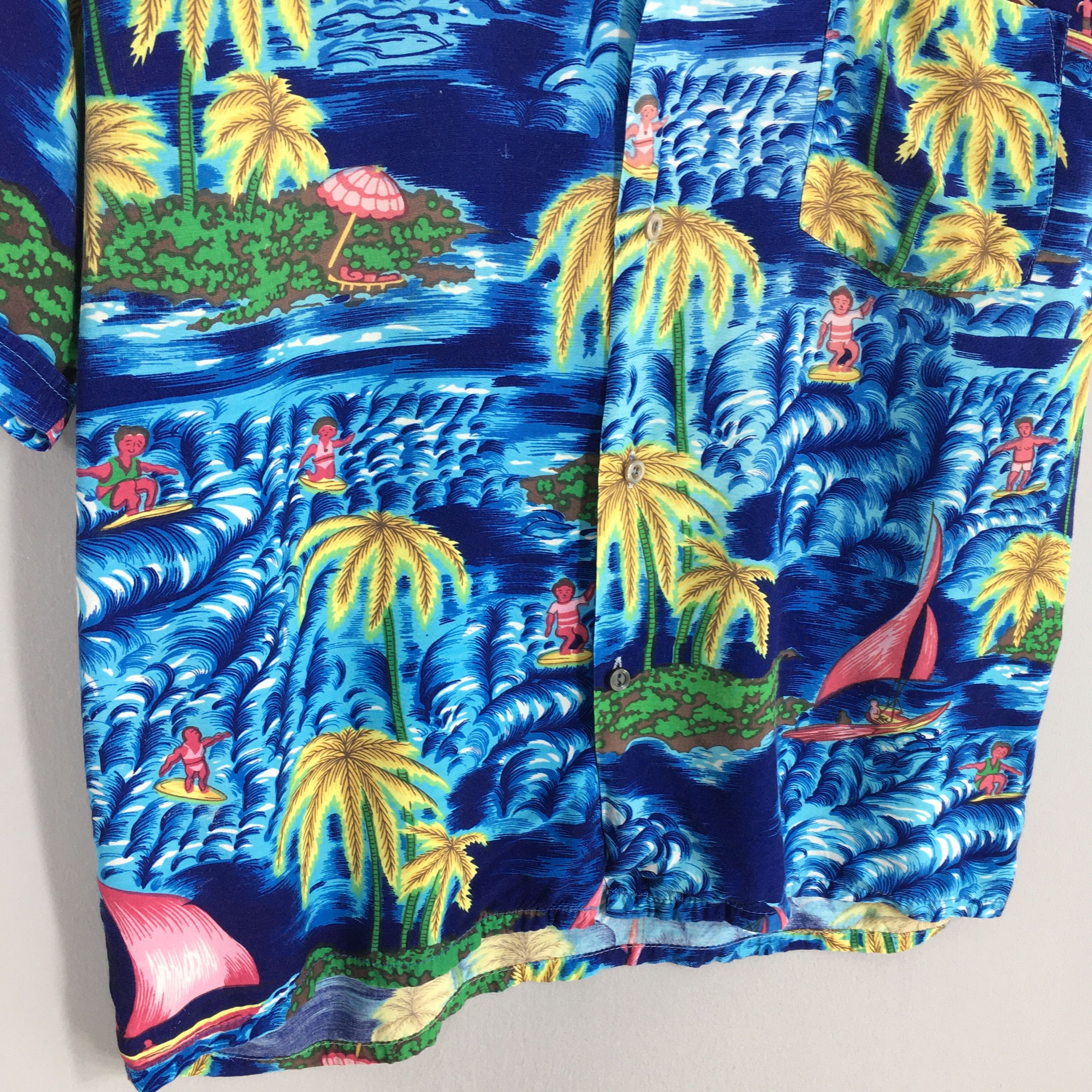 Other Vintage Hawaiian Palm Tree Tropical Shirt Small Size US S / EU 44-46 / 1 - 4 Thumbnail