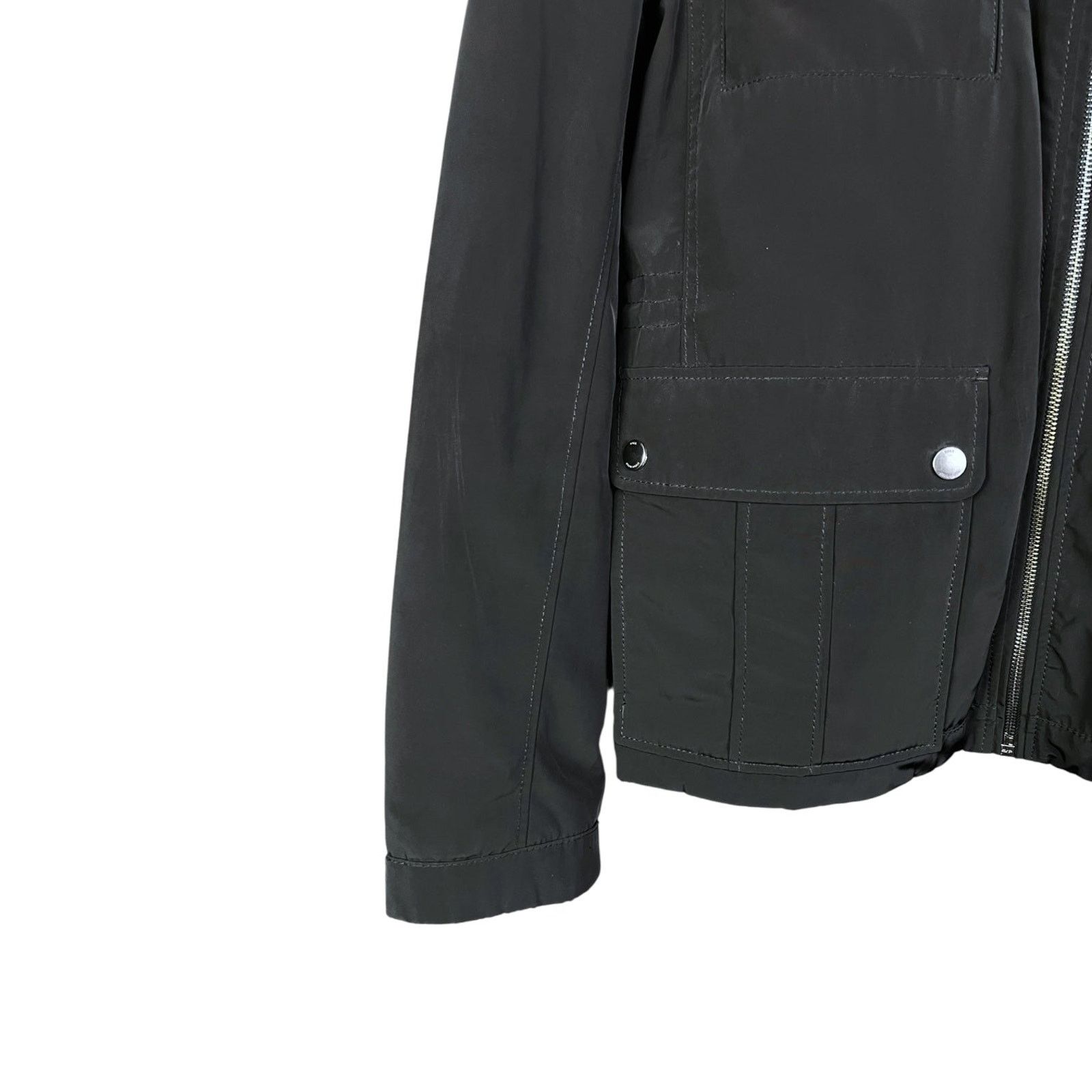 Hugo Boss Men's Boss by Hugo Boss Black Nylon Jacket Large $349 Retail Size US L / EU 52-54 / 3 - 2 Thumbnail