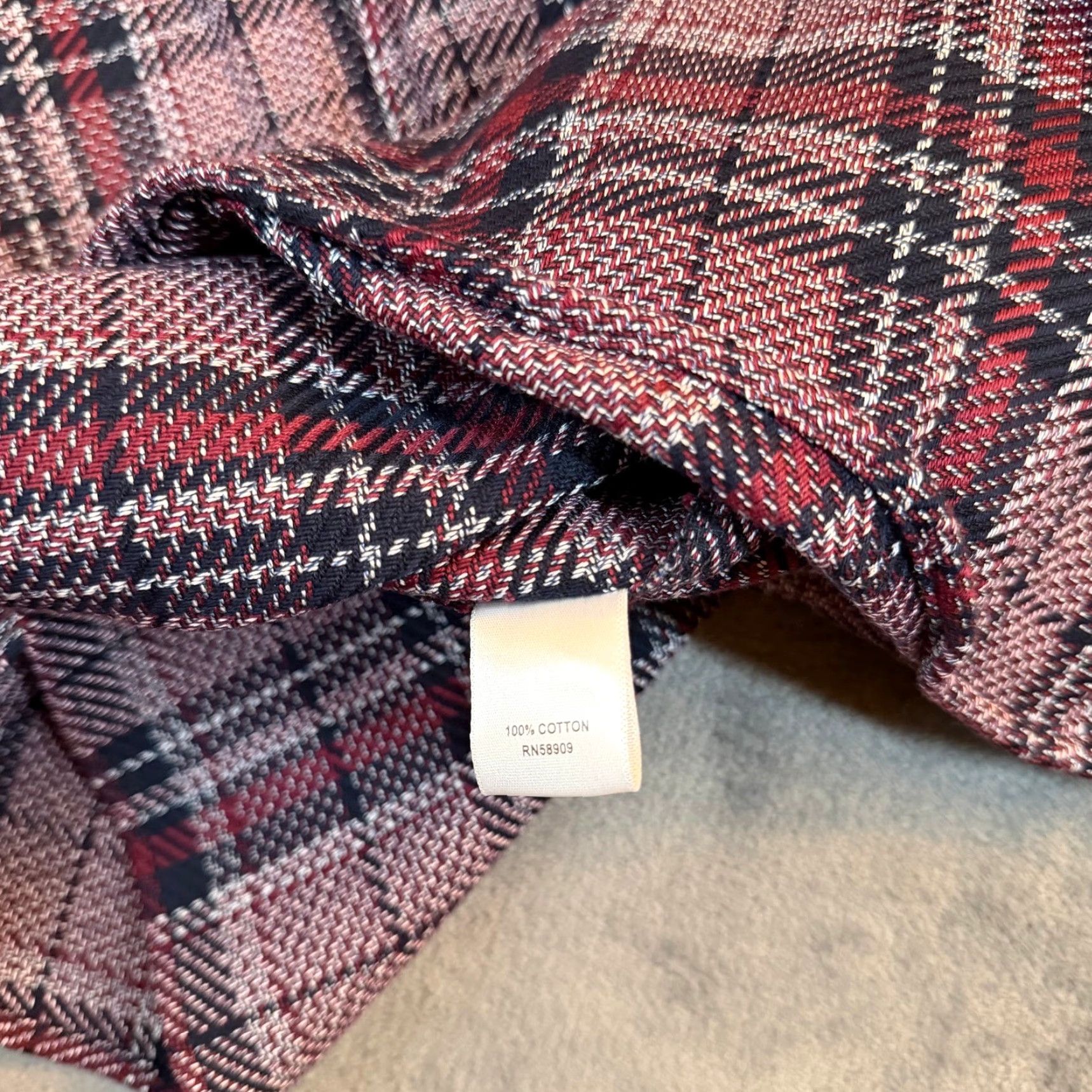 Vintage VINTAGE ROWM Taos Canyon Heavyweight Plaid Cotton Flannel Shirt Jacket Mens Large NWT Size US L / EU 52-54 / 3 - 6 Thumbnail