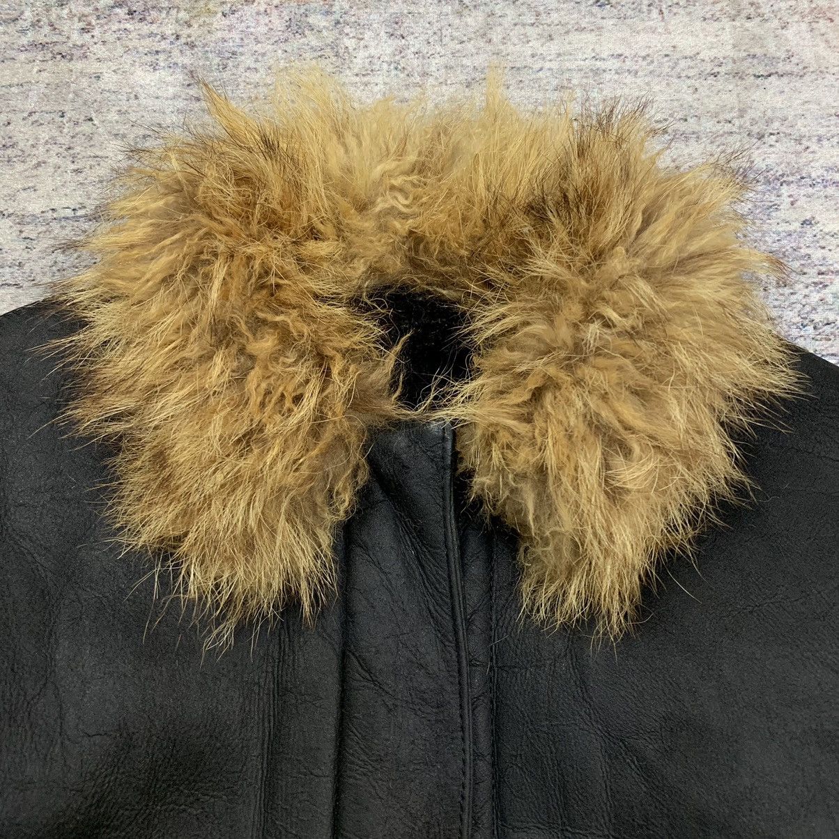 Jean Paul Gaultier Vintage jean paul gaultier fur suede leather jacket Size M / US 6-8 / IT 42-44 - 4 Thumbnail