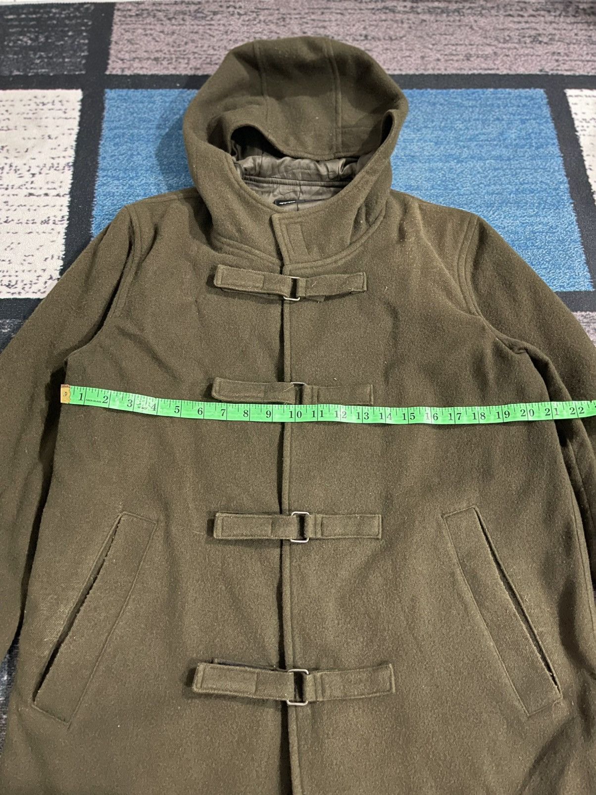 Tornado Mart Vintage Tornado Mart Japan Wool Hoodie Jacket Size US L / EU 52-54 / 3 - 13 Thumbnail