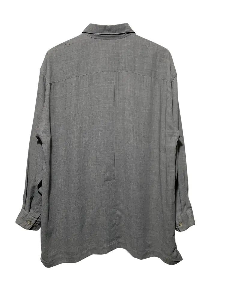 Issey Miyake Issey Miyake hidden button linen shirt Size US XL / EU 56 / 4 - 5 Thumbnail