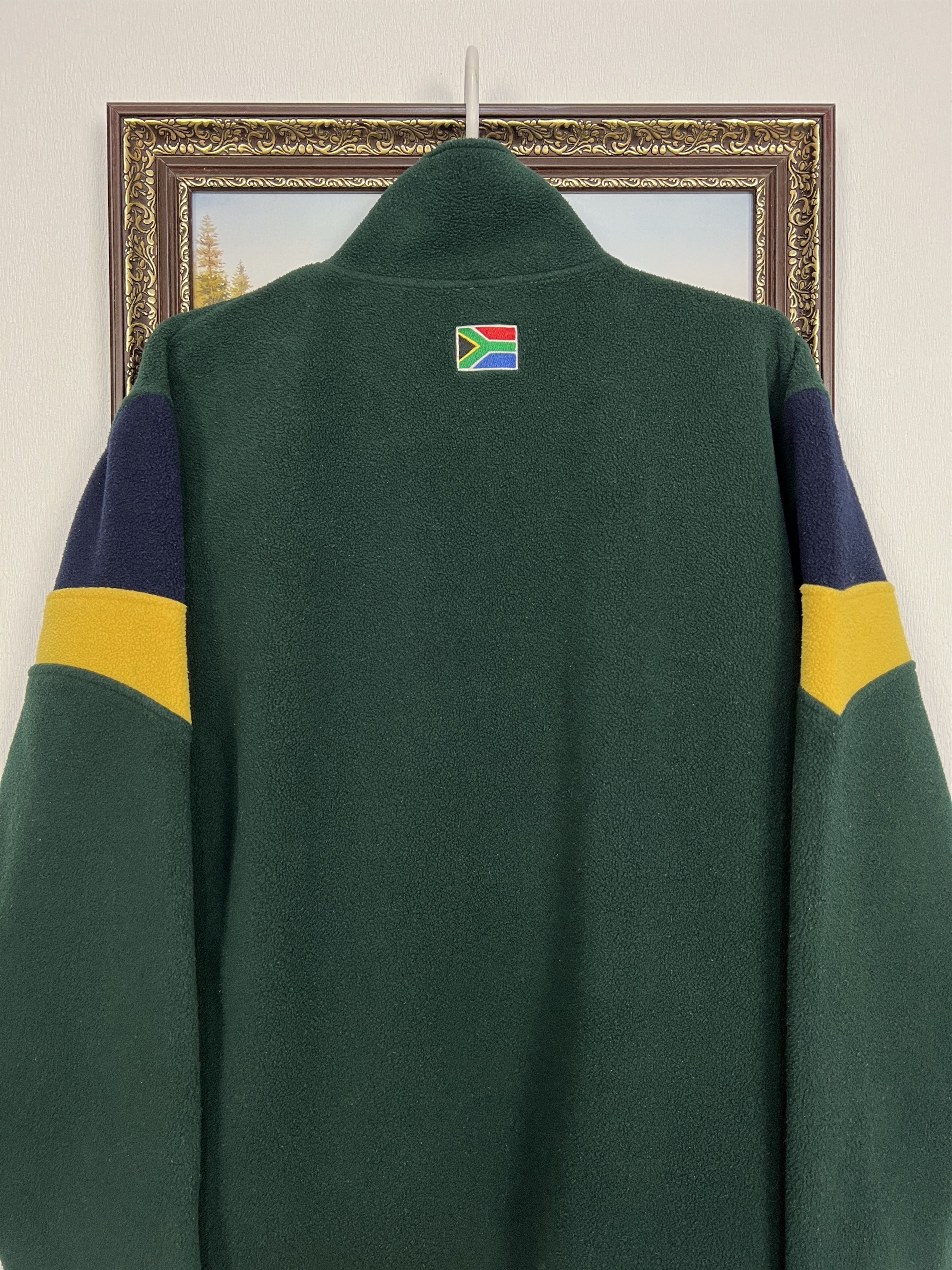 Canterbury of New Zealand Vintage Canterbury South Africa Rugby Union Fleece Jacket Size US S / EU 44-46 / 1 - 14 Thumbnail