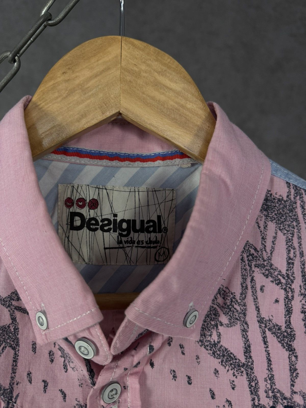 Desigual Desigual designer art crazy shirt Size US M / EU 48-50 / 2 - 4 Thumbnail