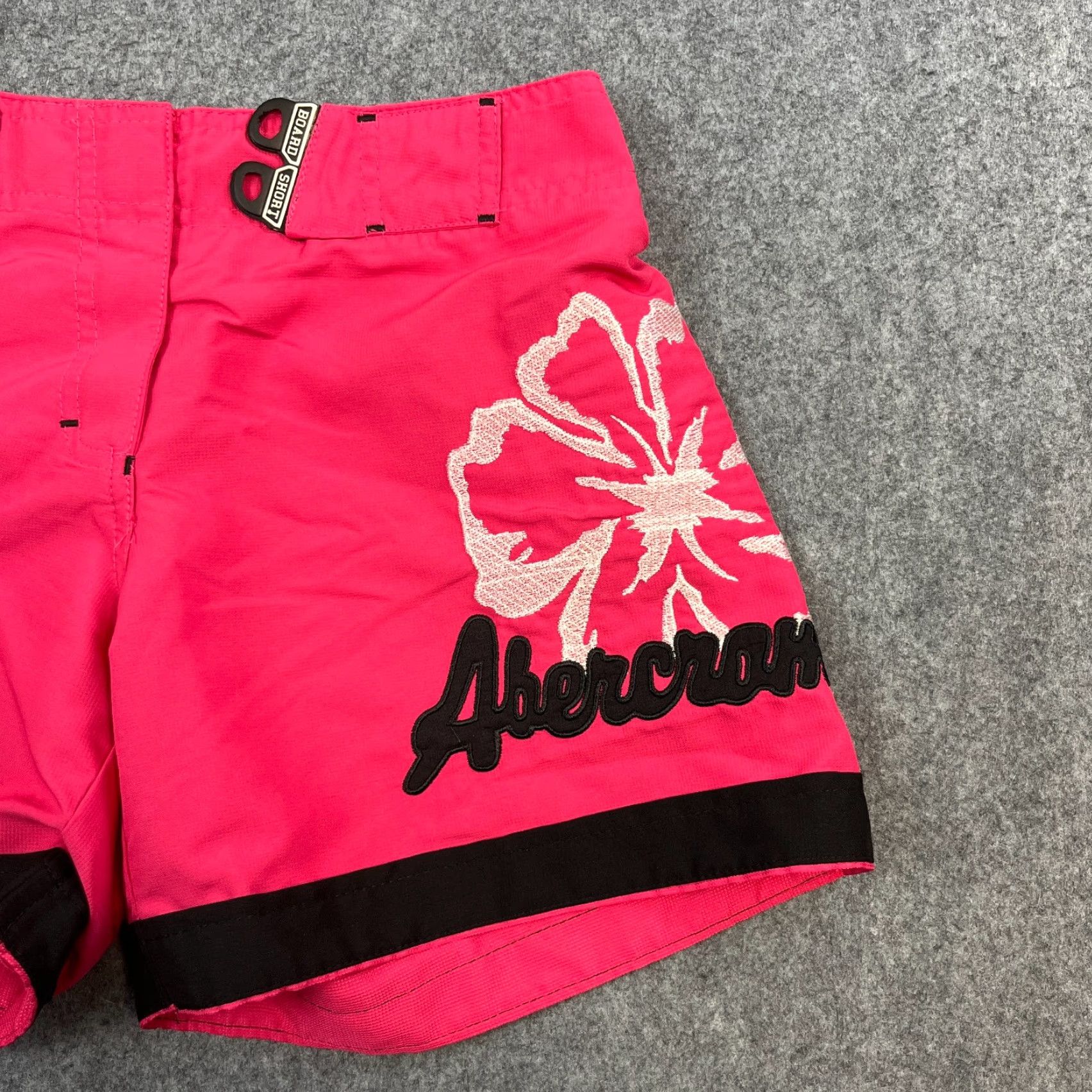 Abercrombie & Fitch Abercrombie & Fitch Womens Board Shorts Swim Floral Pink Medium Y2K Size 32" / US 10 / IT 46 - 7 Thumbnail