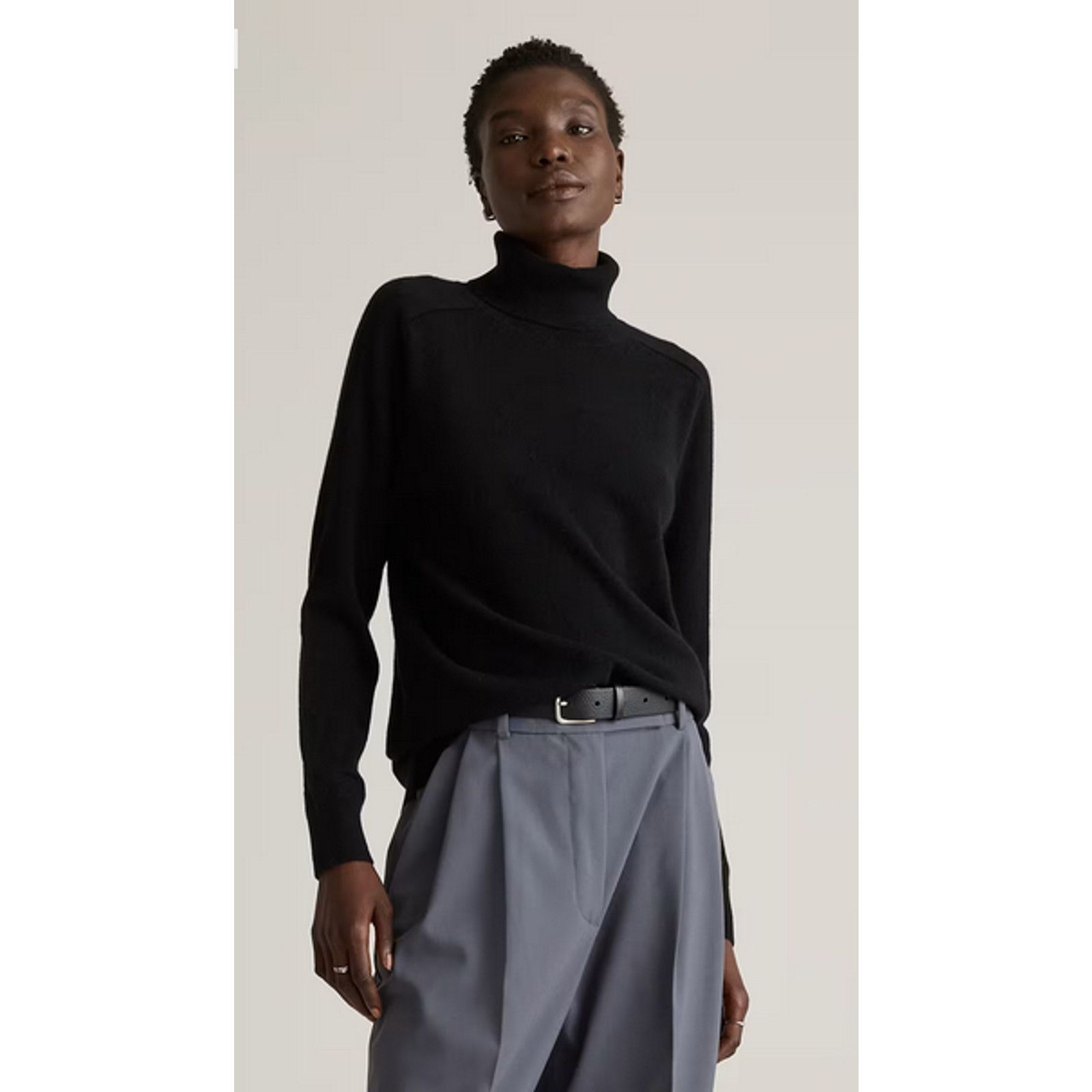 Quince Copied - Mongolian Cashmere Turtleneck Sweater Size M NWT Size M / US 6-8 / IT 42-44 - 1 Thumbnail