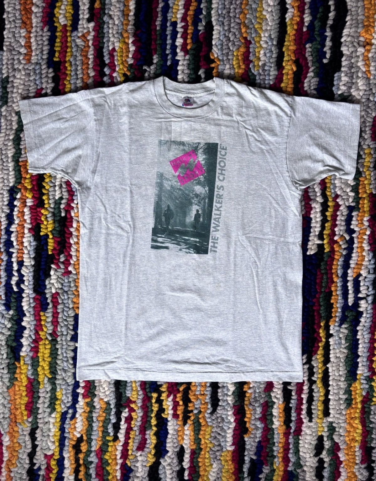 Arc'teryx × Vintage Vintage Hiking Graphic Tee Shirt Size US XL / EU 56 / 4 - 1 Thumbnail