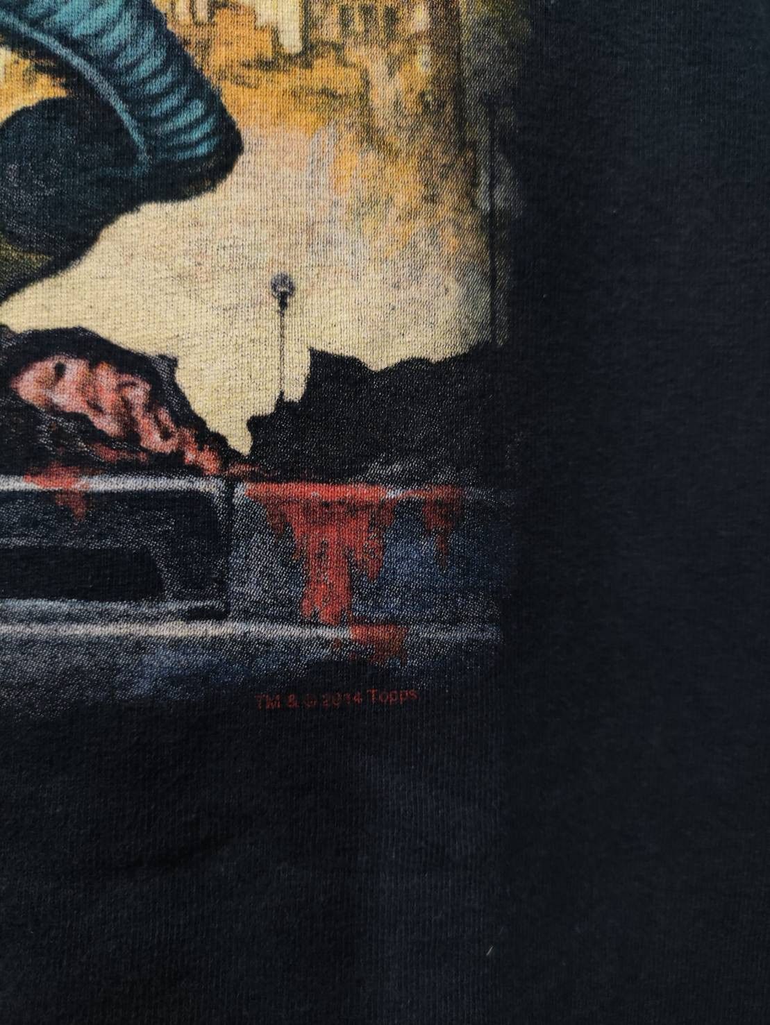Vintage Vtg Mars Attacks! " City Destruction " Movie Promo T-Shirt Size US L / EU 52-54 / 3 - 5 Thumbnail