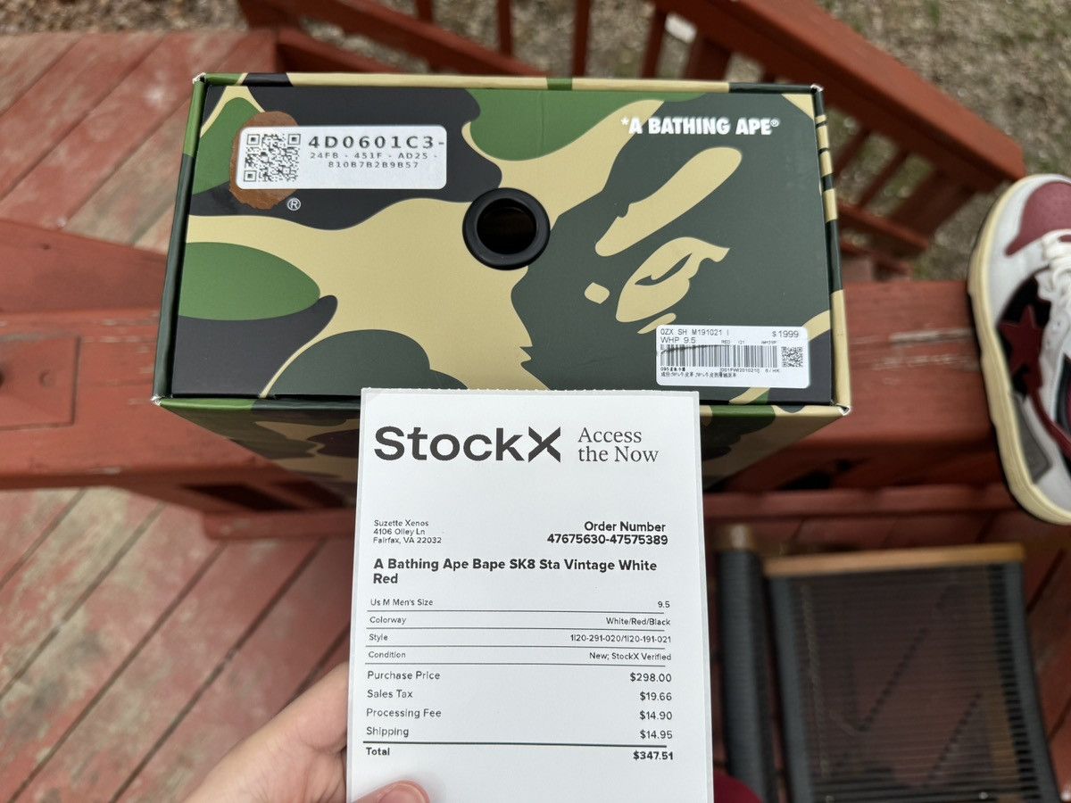 Bape SK8 STA Size US 9.5 / EU 42-43 - 8 Thumbnail