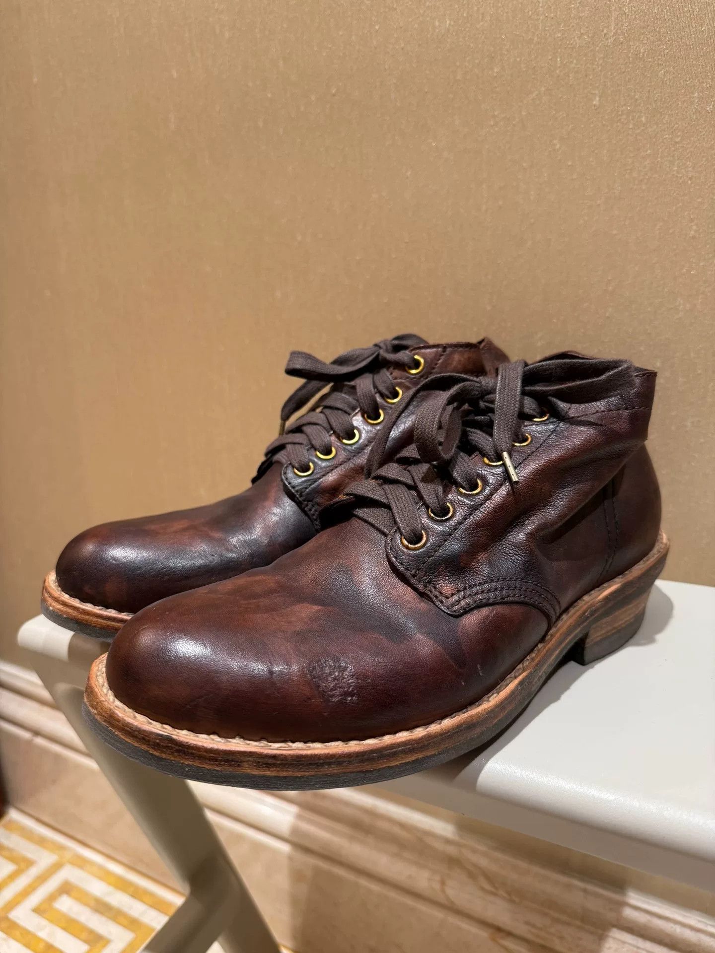 Visvim visvim brigadier mid boots in dark brown Size US 8 / EU 41 - 1 Thumbnail