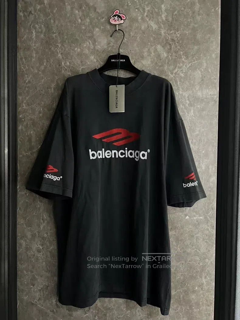 Balenciaga Balenciaga 3B embroidered short-sleeve M Size US M / EU 48-50 / 2 - 1 Thumbnail