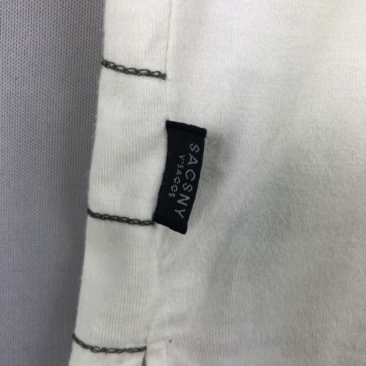 Yohji Yamamoto 2000's Sacsny Y'saccs Yohji Yamamoto Chain Stitch Checkered Size US M / EU 48-50 / 2 - 12 Thumbnail
