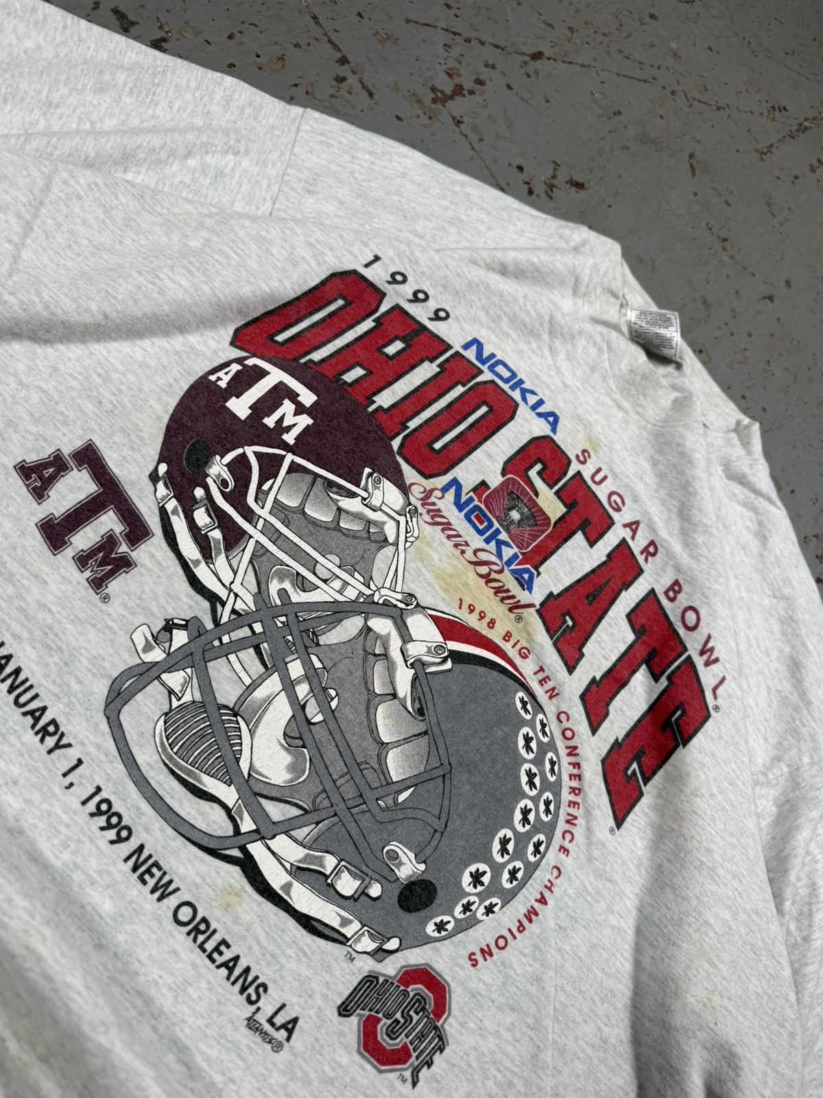 Vintage Vintage Ohio State 1999 Sugar Bowl Tee / NCAA / College Size US XXL / EU 58 / 5 - 4 Thumbnail