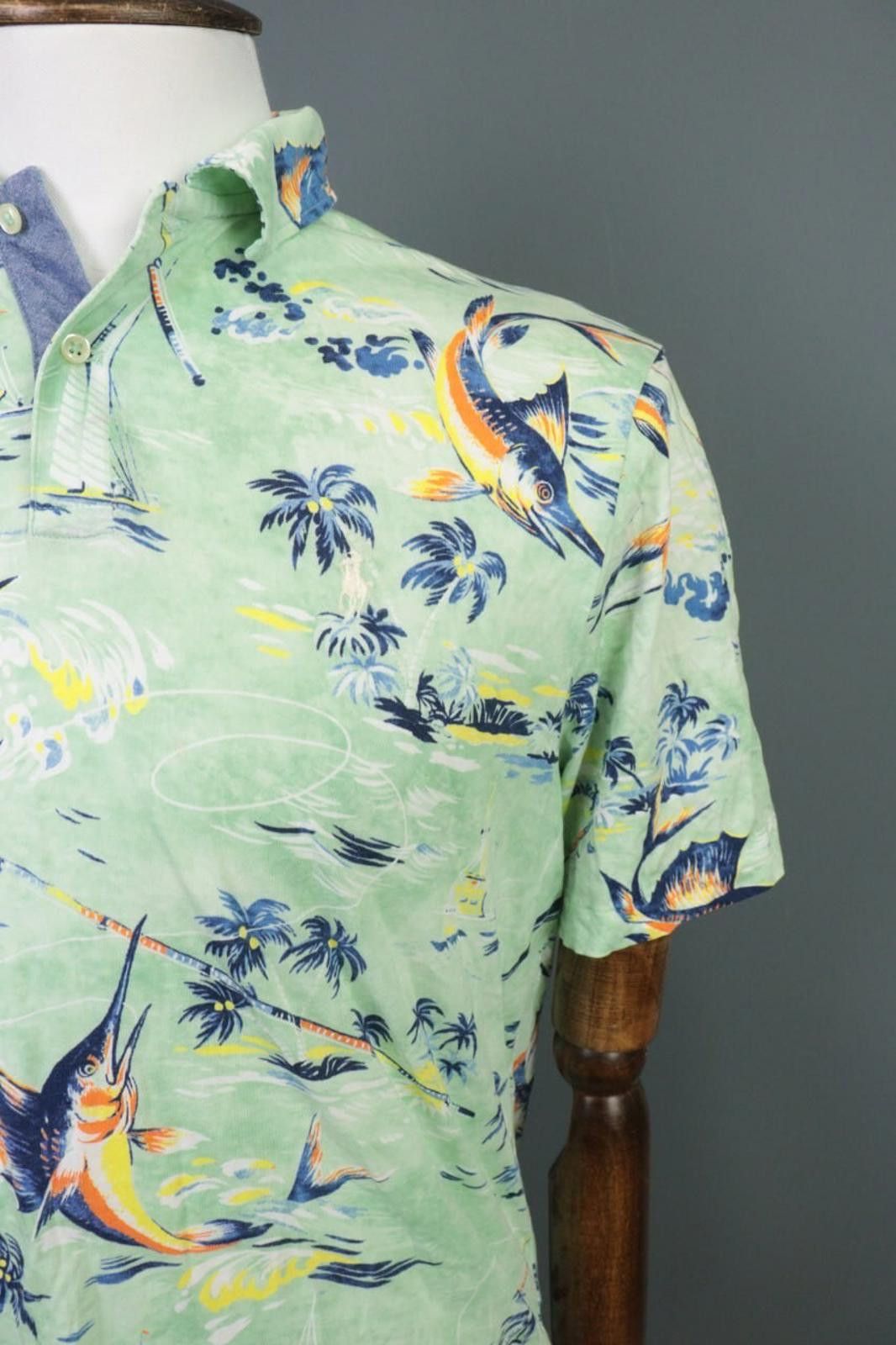 Polo Ralph Lauren Polo Ralph Lauren Classic Fit Green See Polo Shirt Size M Size US M / EU 48-50 / 2 - 10 Thumbnail
