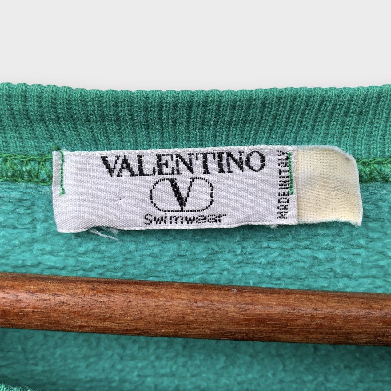 Valentino BAGGY VALENTINO SWIMWEAR CREWNECK EMBROIDERED TURQUOISE Size M / US 6-8 / IT 42-44 - 8 Thumbnail
