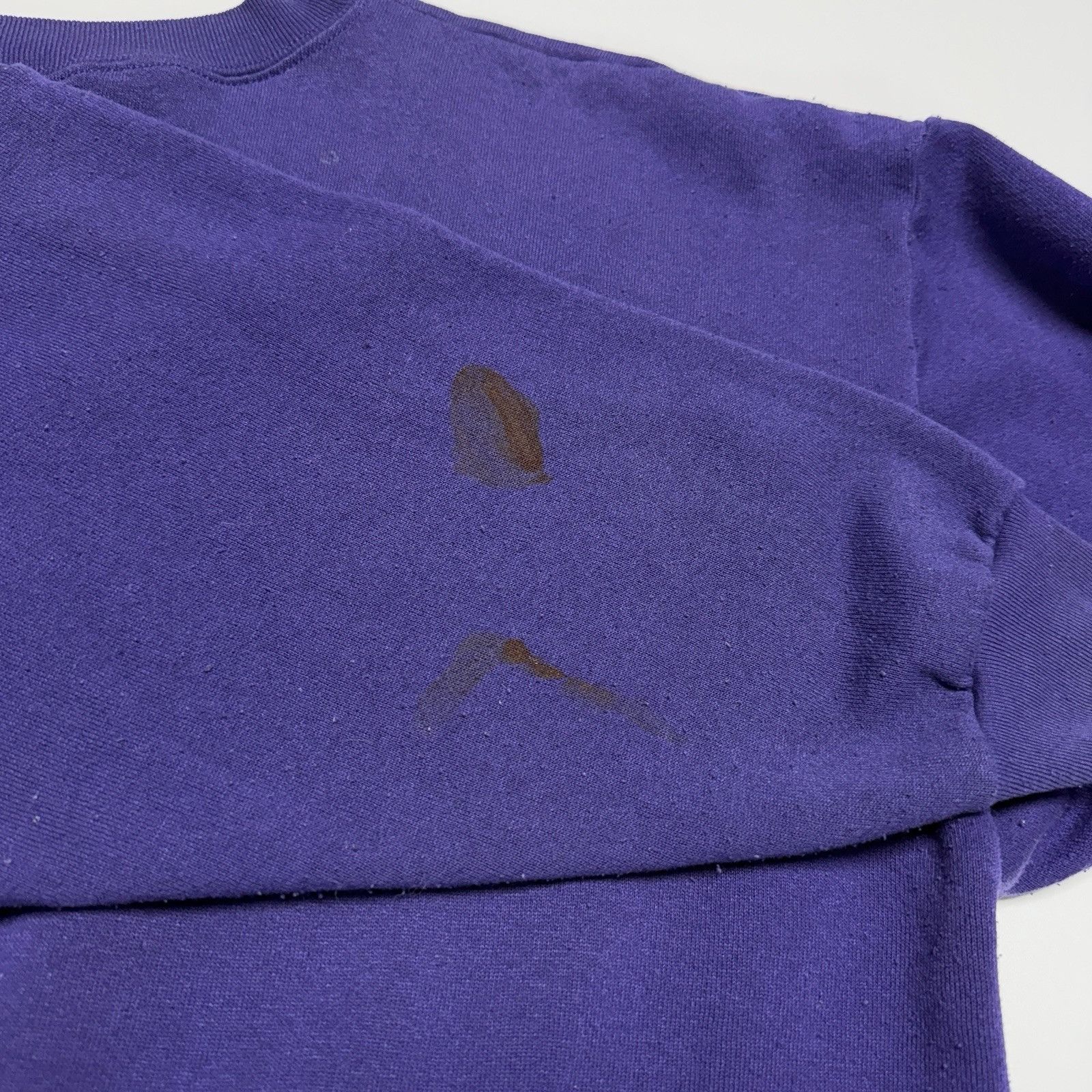 Disney Vintage Winnie The Pooh Sweatshirt Oversized L Purple Crew N Size US L / EU 52-54 / 3 - 13 Thumbnail