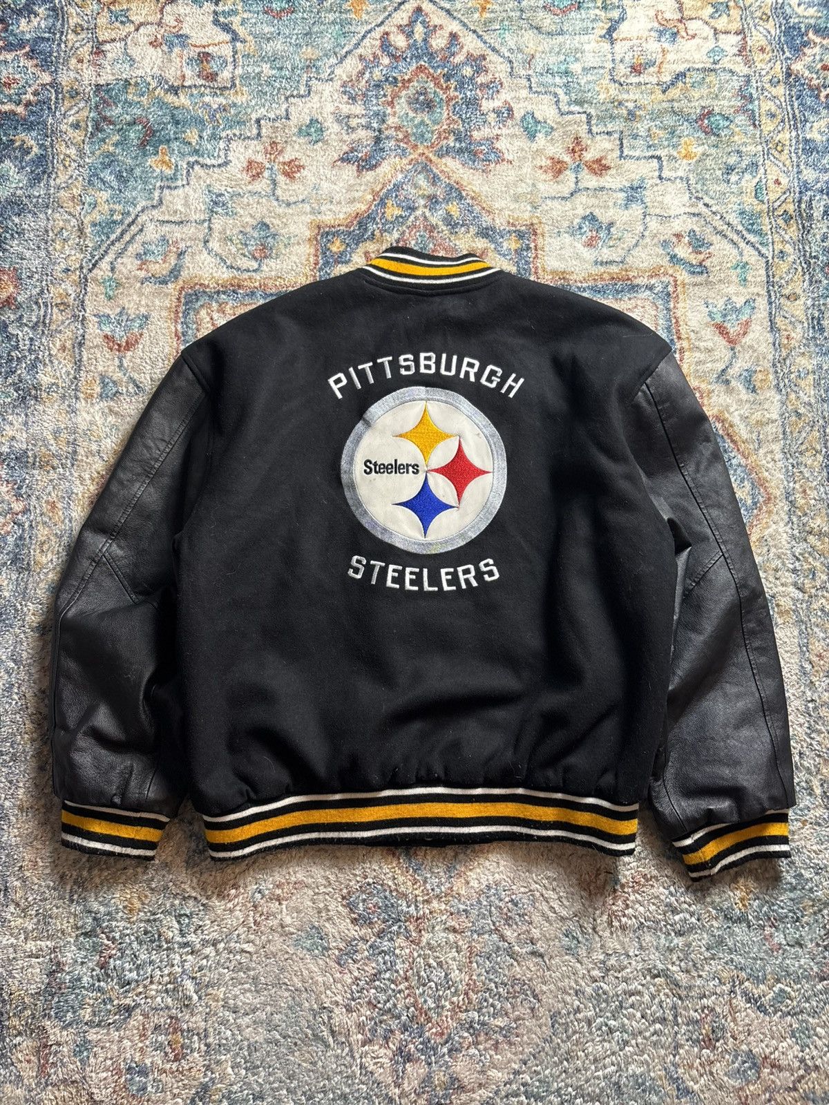 Reebok Vintage Reebok Jeff Hamilton Steelers Reversible Jacket Size US M / EU 48-50 / 2 - 4 Thumbnail