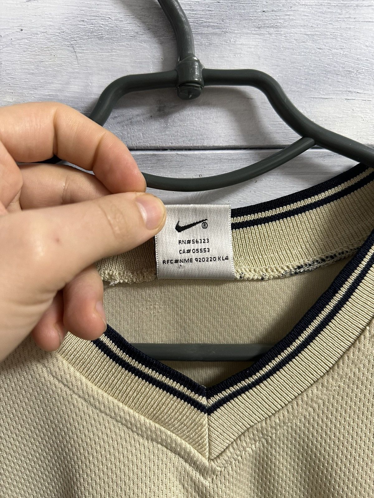 Nike Rare Vintage T-Shirt Nike 90’e. Small Swoosh Size US M / EU 48-50 / 2 - 9 Thumbnail