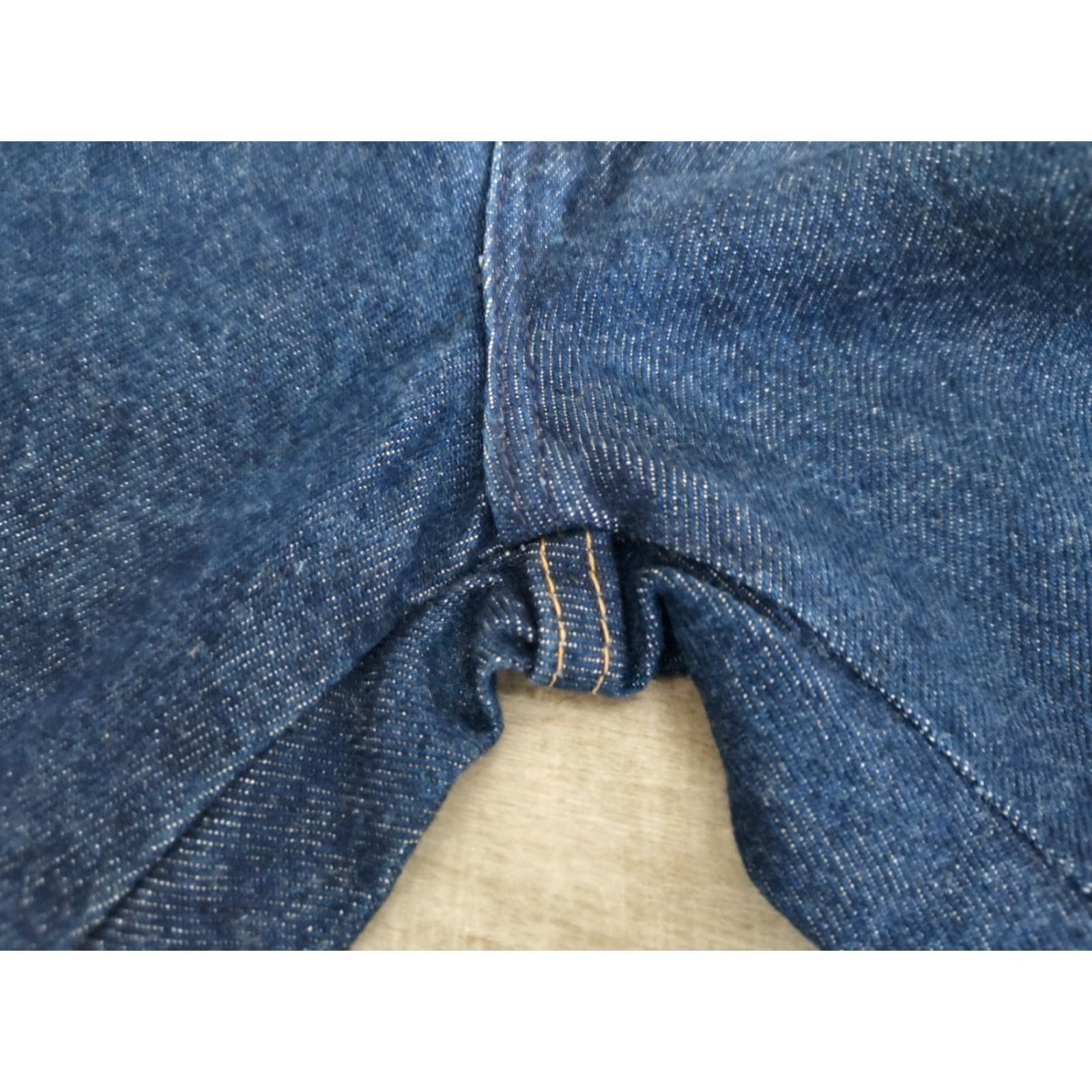 Vintage VINTAGE 70s Rustler Jeans Men Medium Dark Blue Denim Straight Zipper Pockets 38x30 Made in USA Size US 38 / EU 54 - 4 Thumbnail