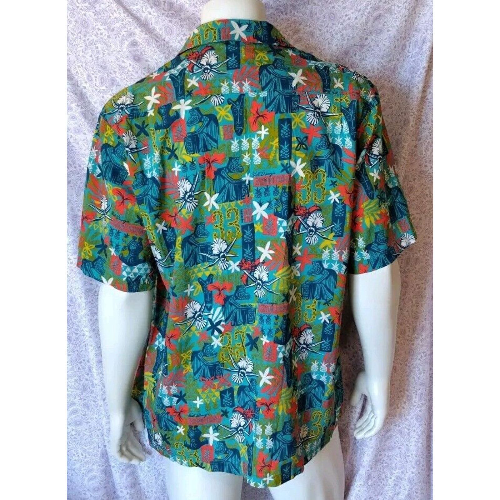 Disney RARE Disneyland Club 33 ENCHANTED TIKI ROOM 2013 Never Worn! Size US XXL / EU 58 / 5 - 3 Thumbnail